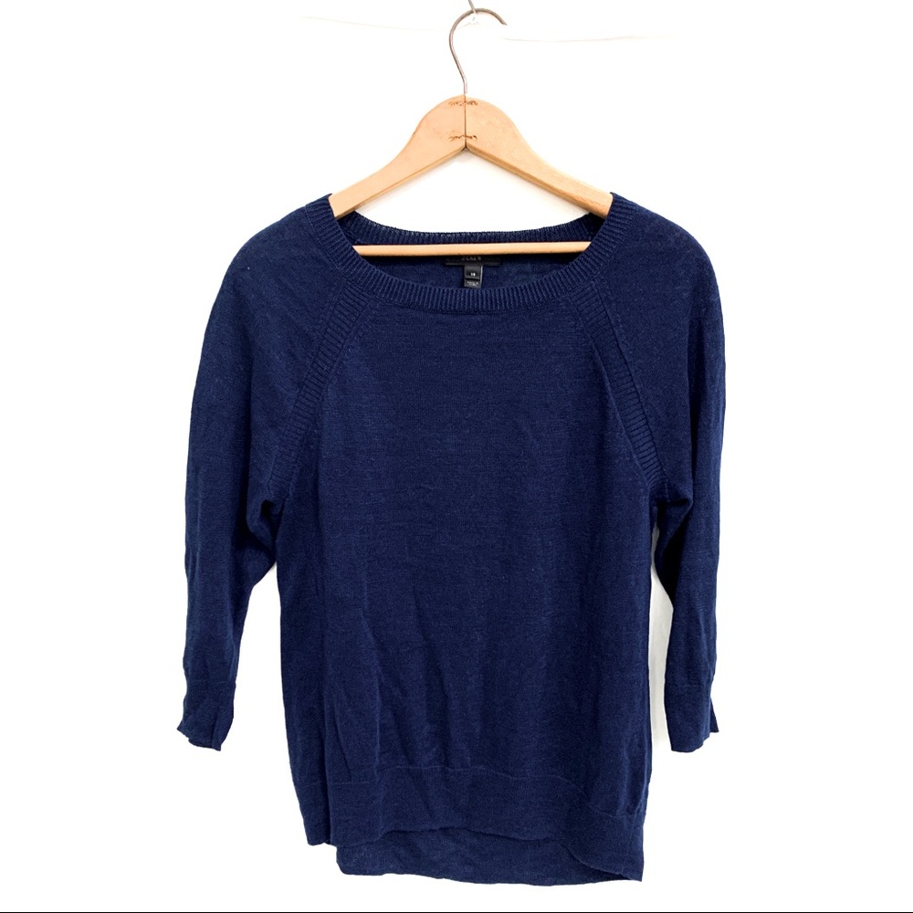 J Crew Dark Blue Sweater